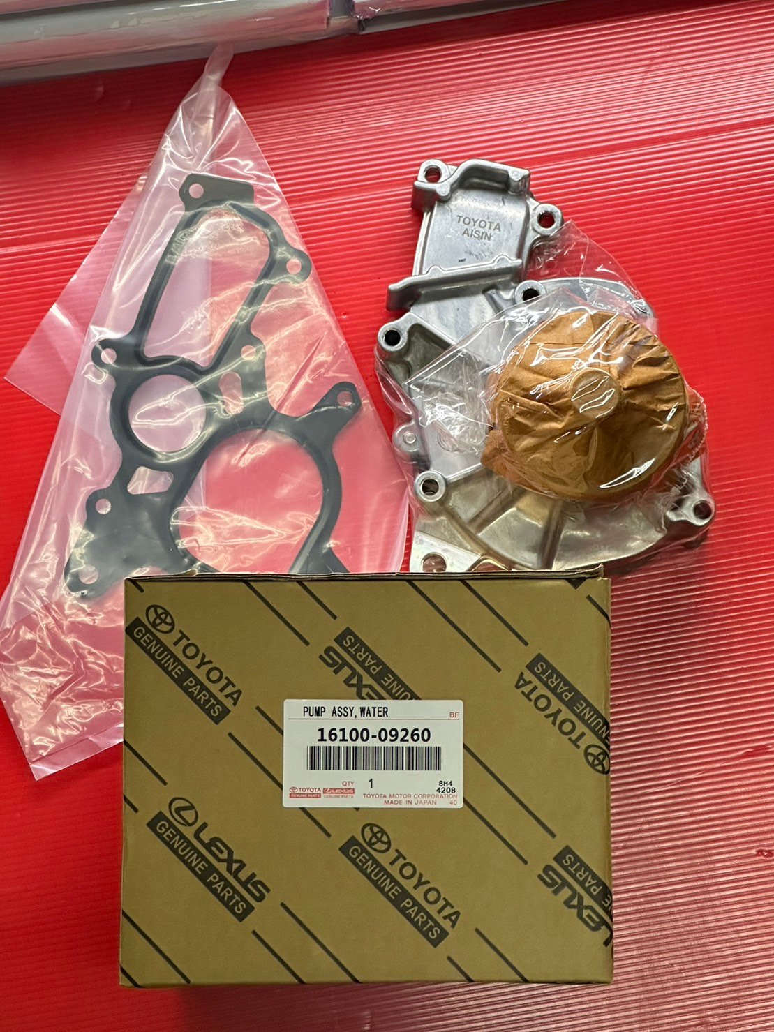 ปั้มน้ำ TT VIGO 1KD  2KD.  ปะเก็นเหล็ก