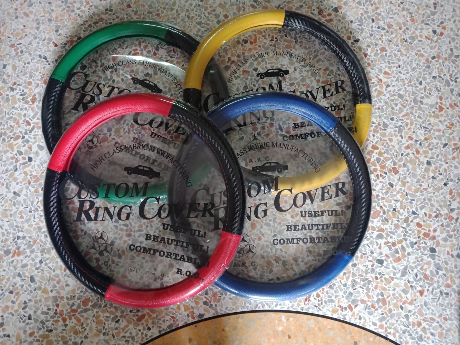 ผ้าหุ้มพวงมาลัย 4 ล้อ