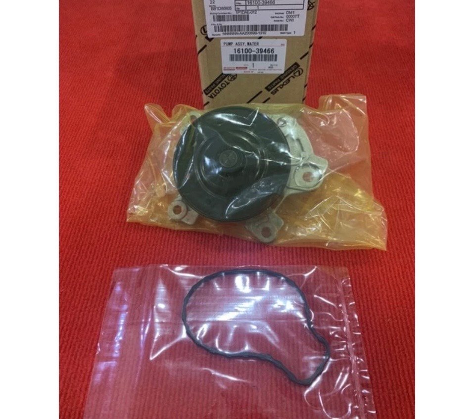 ปั้มน้ำ TT Altis. Duo.  2010-2016.  ปะเก็นเหล็ก.  OEM