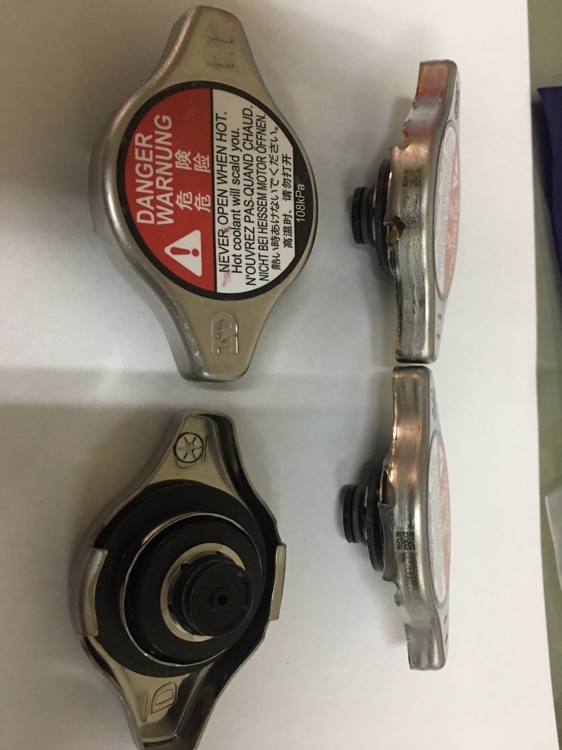 ฝาหม้อน้ำแรงดัน. 1.1.   ฮอนด้า. ใช้ทั่วไป.   อย่างดี