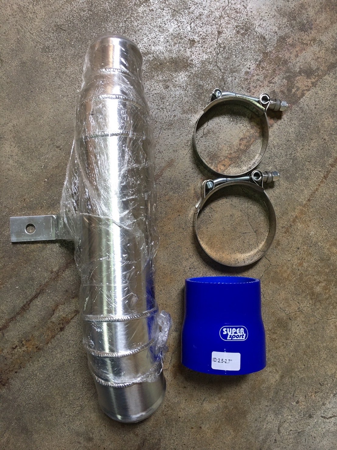 ท่อไอดีข้ามเครื่อง IS D-MAX COM ปี 07. สแตนเลส