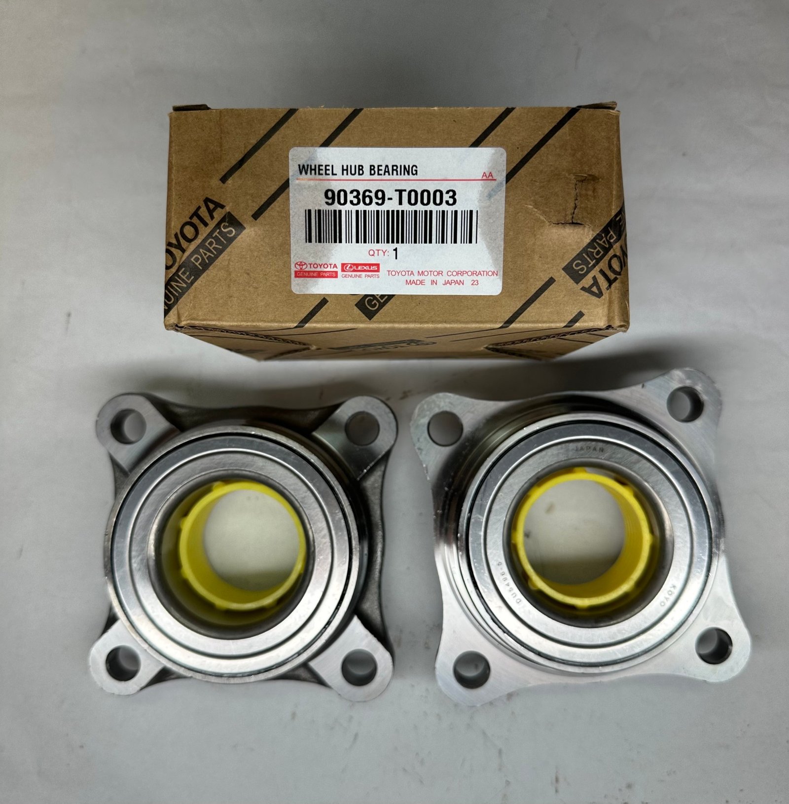 ลูกปืนล้อหน้า. T/T. VIGO. 4WD.   REVO 4WD.   Fortuner.   OEM