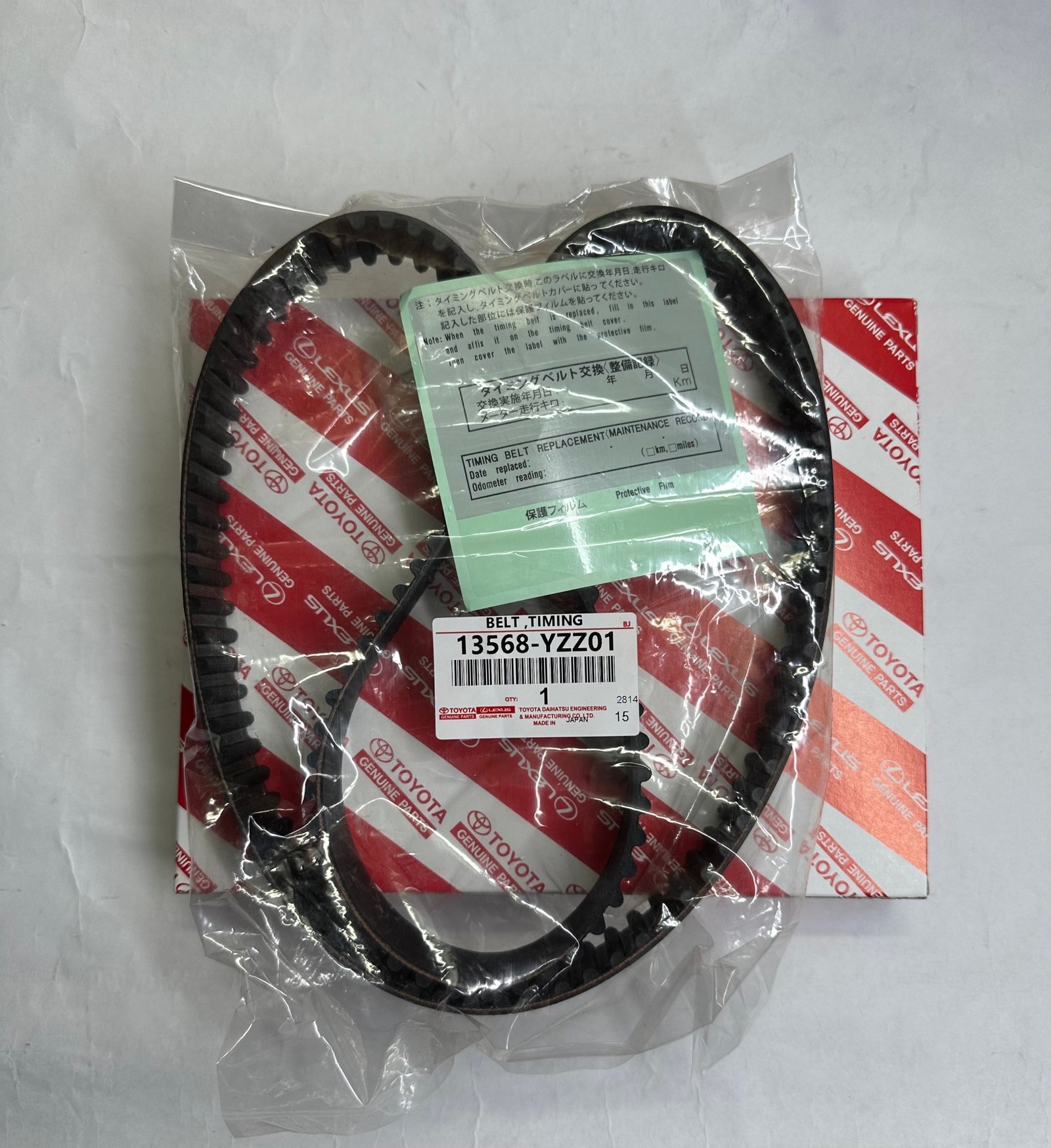 สายพานราวลิ้น. T/T.  Mighty-x.  ใส่กล่อง  แบบแท้