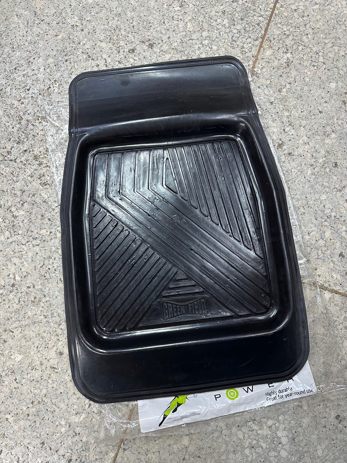 ยางปูพื้น ถาดหน้า. / ผืน