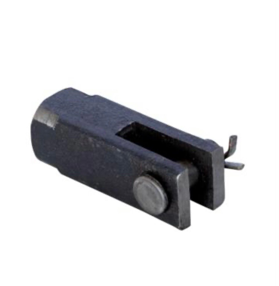 ก้ามปูดั้ม เกลียว 12mm. สีดำ