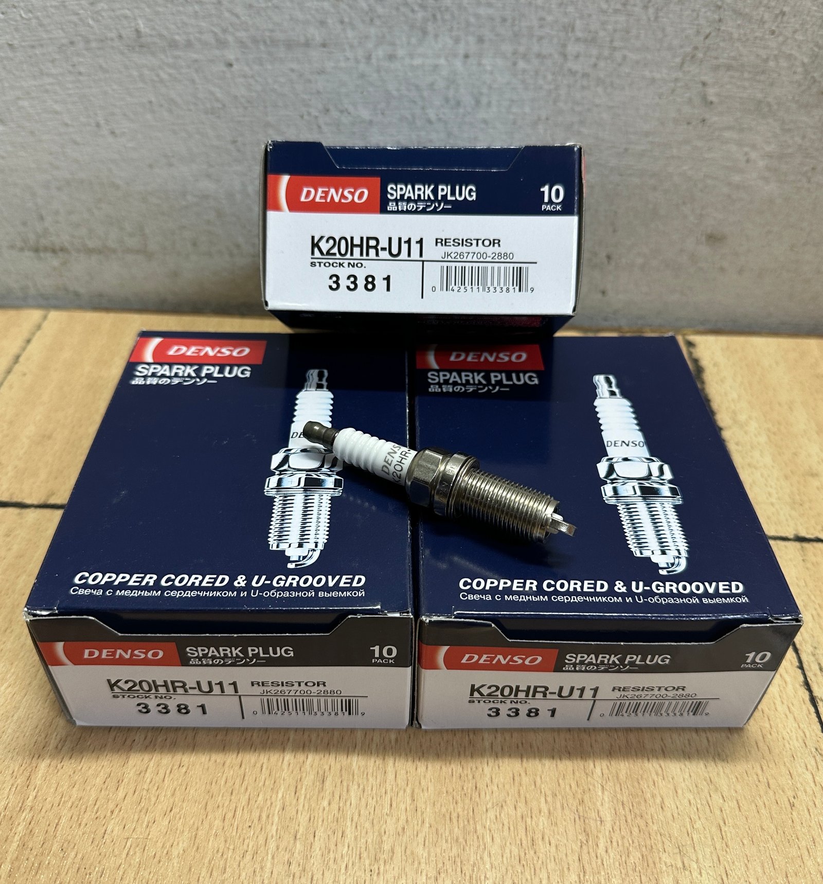 หัวเทียน T/T VIGO / Fortuner / Inova. เครื่องเบนซิน